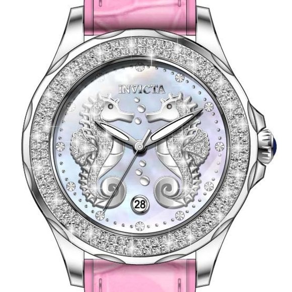 Invicta Ocean Voyage Wildflower Seahorse Quartz main image 6